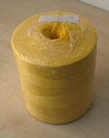 Шпагат полипропиленовый 1000 текс крученый желтый